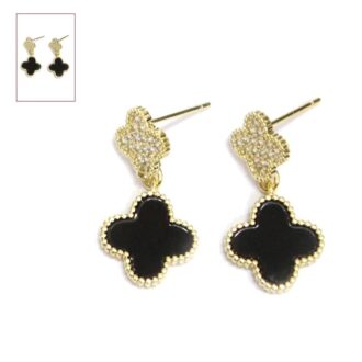 LV shape Earrings